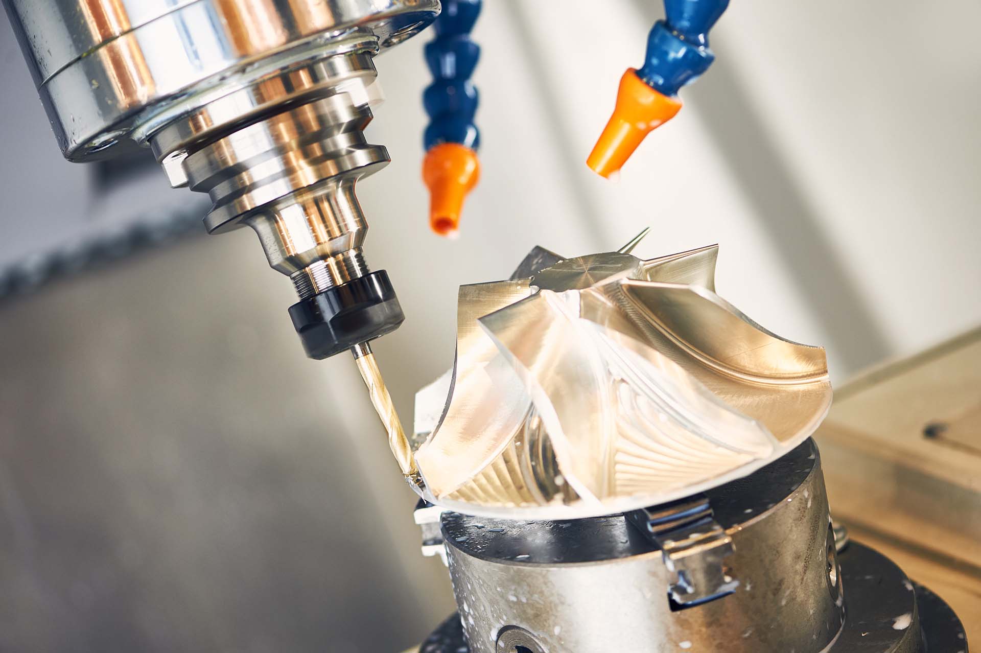 Machining company - Milling cutting metalworking process.